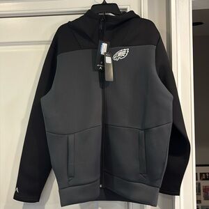 NFL Philadelphia Eagles Antigua Men's XL Full Zip Hooded Performance Jacket, NWT